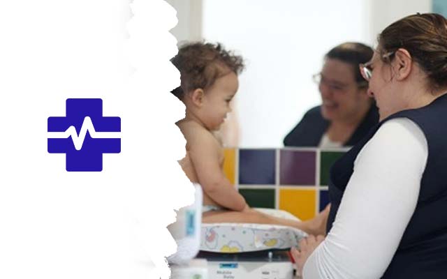 escola de educação infantil uniepre unidade cantareira - criança com enfermeira uniepre