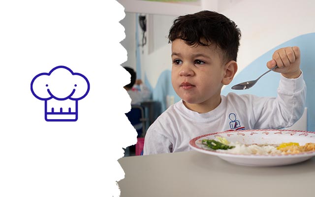 escola de educacao infantil uniepre unidade cantareira - refeitórios