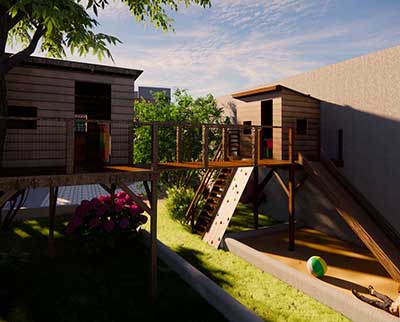 Casinha da árvore - Escola Uniepre