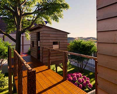 Casinha da árvore - Escola Uniepre