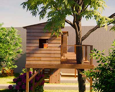 Casinha da árvore - Escola Uniepre