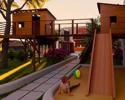 Casinha da árvore - Escola Uniepre