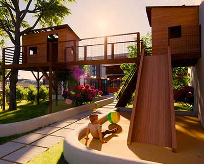 Casinha da árvore - Escola Uniepre