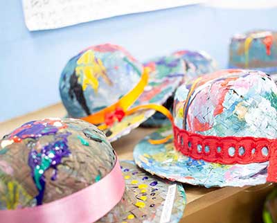 Pinturas de alunos - Educação Infantil Uniepre