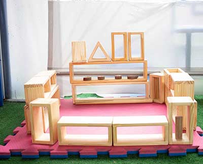 Peças de madeira | elemento pikler - Educação Infantil Uniepre