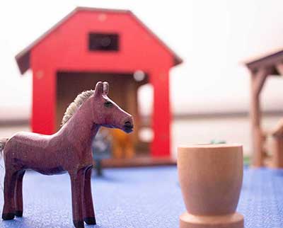 Objeto criativo de madeira - Educação Infantil Uniepre