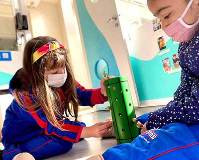 Crianças em atividade - Ensino Fundamental Uniepre