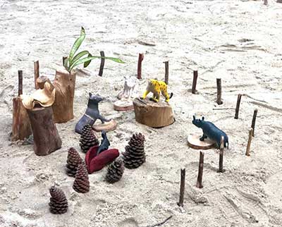 Atividade em tanque de areia - Ensino Fundamental Uniepre